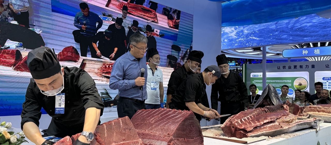 Productos pesqueros de todo el mundo cobran protagonismo en la Expo Pesquera